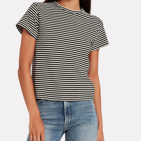 Re/Done Tops - RE/DONE The Classic Striped T-Shirt